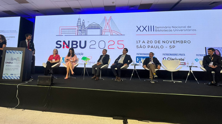 IMG -  Na abertura do SNBU, diretor do Ibict destaca papel central dos bibliotecários na gestão informação