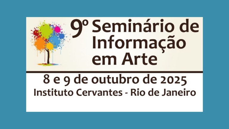 Ibict estará no 9º Seminário de Informação em Arte, evento que vai debater os desafios contemporâneos das bibliotecas de arte