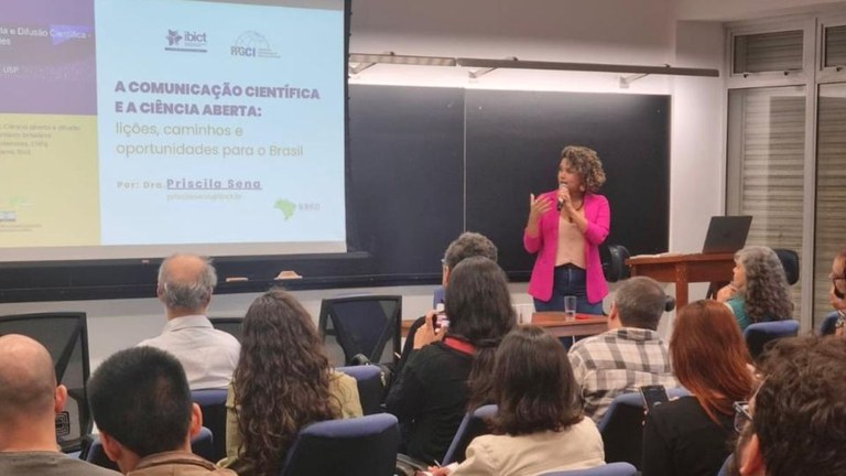 Ibict participa de seminário na USP sobre Ciência Aberta e difusão científica
