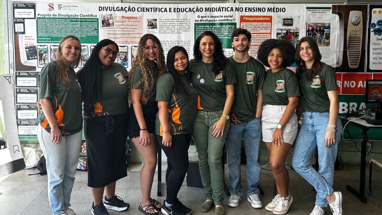 Projeto de Divulgação Científica de Grupo de Pesquisa do Ibict é destaque na 30ª Semana do Saber-Fazer-Saber do IFF Campos Centro