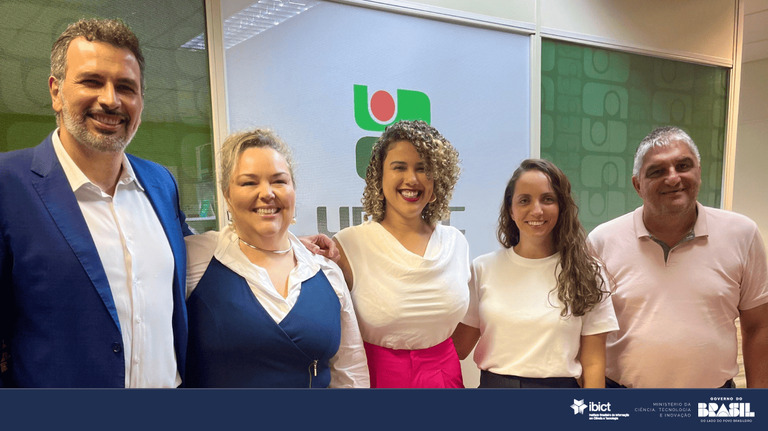 IMG-  Udesc e Ibict discutem cooperação em ações de Ciência Aberta e de Gestão do Conhecimento Científico