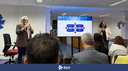 O workshop foi estruturado como um programa prático e colaborativo, oferecendo aos participantes uma visão integrada do processo de inovação dentro das Instituições Científicas, Tecnológicas e de Inovação (ICTs)