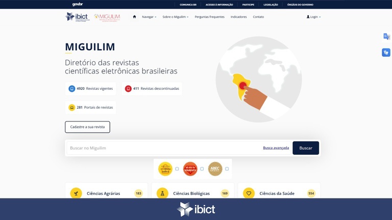 IMG - Miguilim orienta editores sobre atualização de informações de revistas científicas