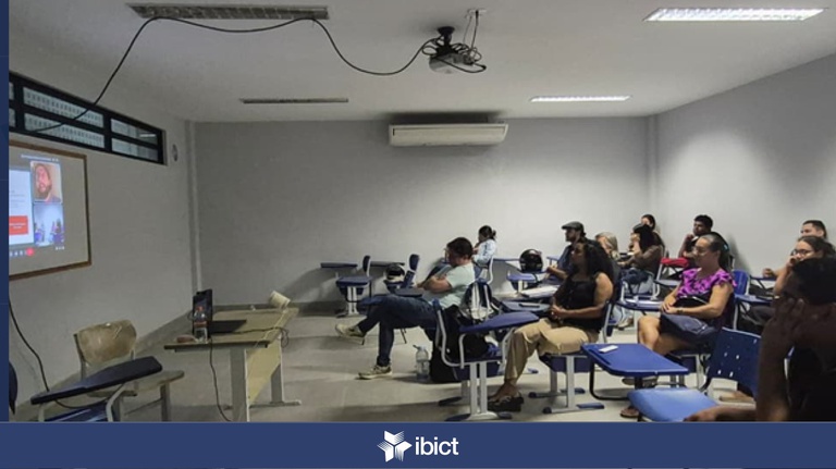 IMG- Palestra na UEPB apresenta atuação do Ibict e amplia diálogo com futuros arquivistas