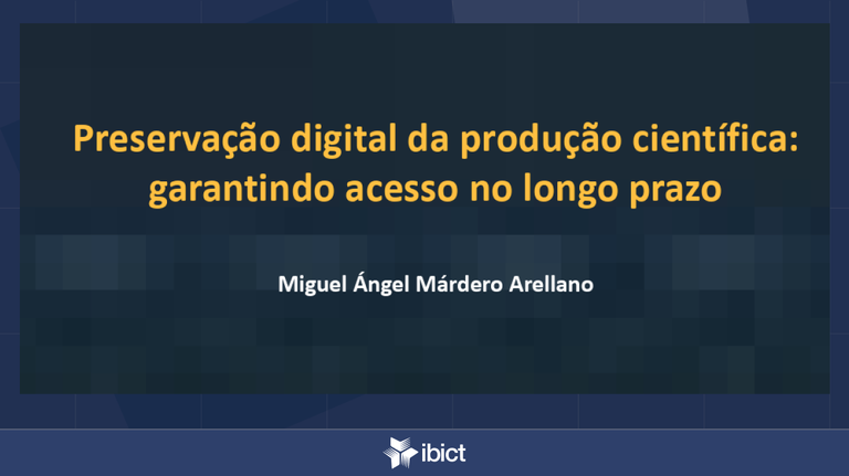 Preservação digital da produção científica foi tema de palestra realizada pelo coordenador da Rede Cariniana para o Portal de Periódicos da CAPES