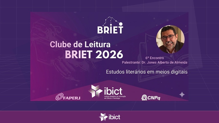 Grupo BRIET promove debate sobre estudos literários em meios digitais no sexto encontro do Clube de Leitura 2026