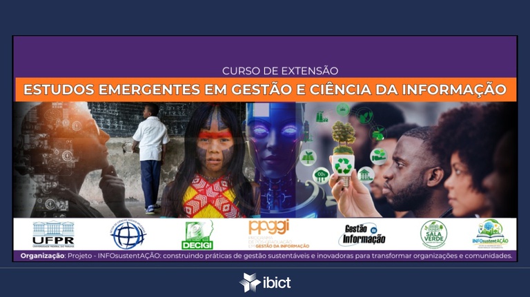 Ibict integra programação de curso sobre temas emergentes da Gestão e da Ciência da Informação