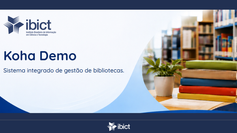 IMG- Ibict disponibiliza instalação demo do software livre Koha em português