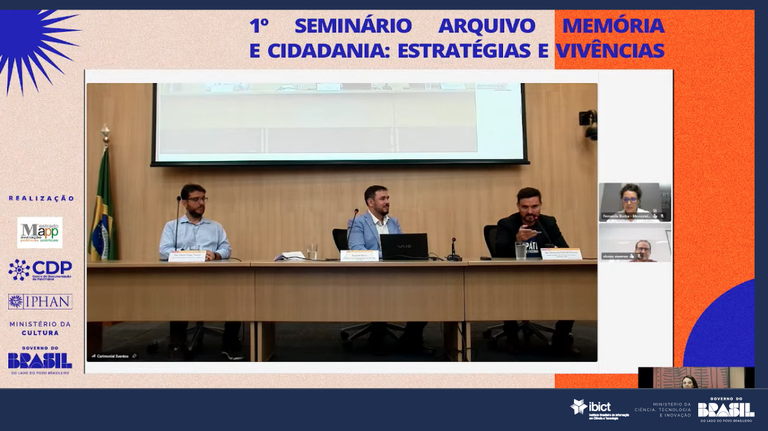 Ibict participa do 1º Seminário Arquivo, Memória e Cidadania: Estratégias e Vivências