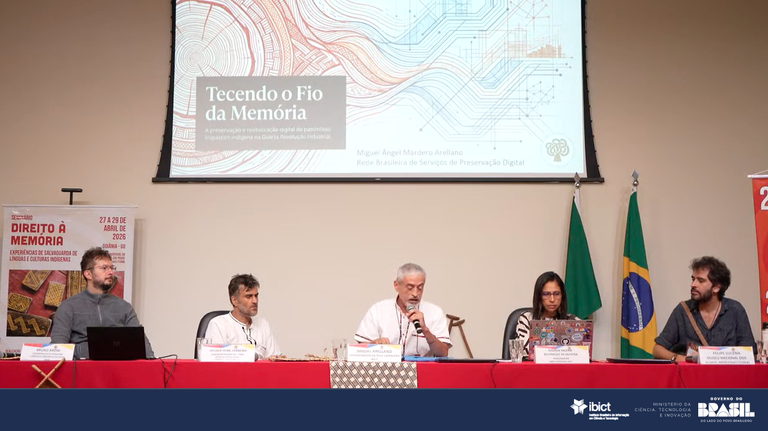 Vídeo: confira a participação do Ibict no Seminário “Direito à Memória: Experiências de Salvaguarda de Línguas e Culturas Indígenas”