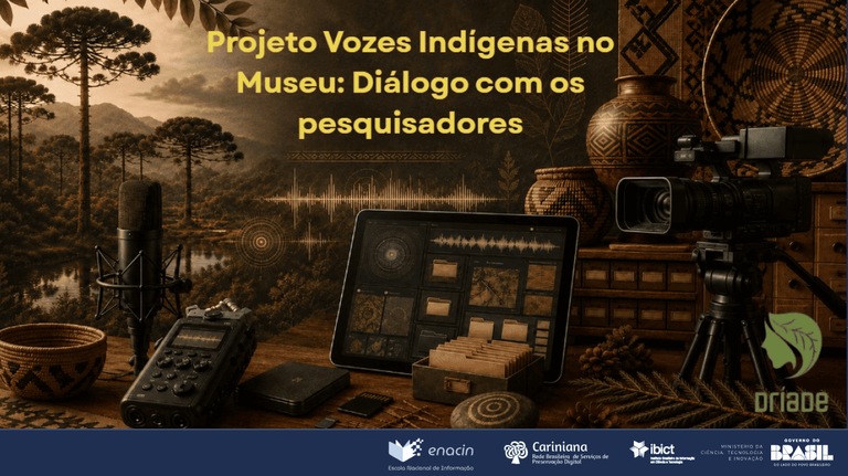 Webinário debate memória indígena, preservação digital e autorrepresentação dos povos originários