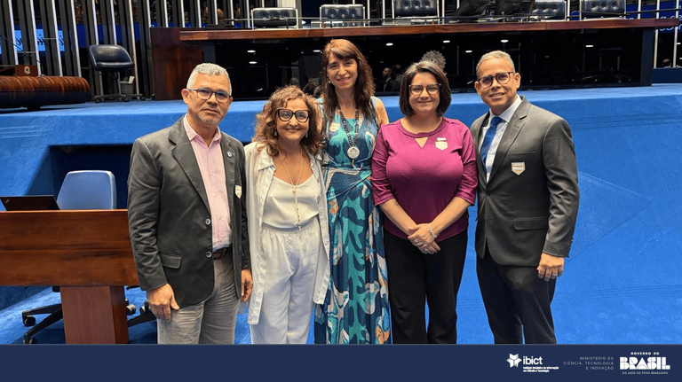IMG-  Ibict participa de homenagem ao profissional bibliotecário no Senado Federal