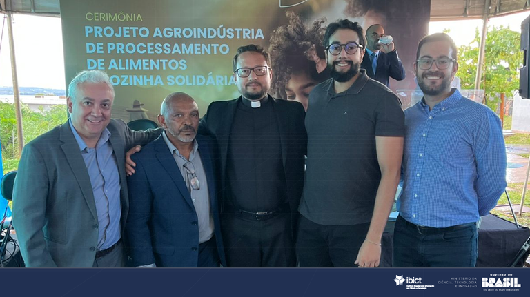 IMG- Ibict participa do lançamento de agroindústria e cozinha solidária em São Sebastião (DF), iniciativa da ABDI e Cáritas