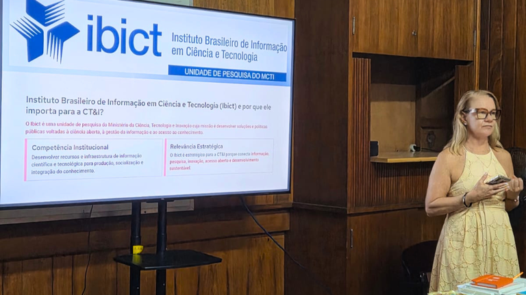 IMG - Pesquisadora colaboradora do Ibict promove palestra sobre informação e enfrentamento à violência contra mulheres na Escola Firjan SESI SENAI Maracanã