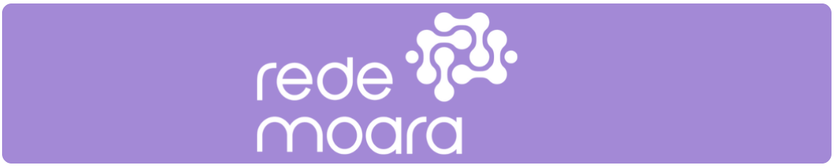 Banner roxo com a logo da rede moara