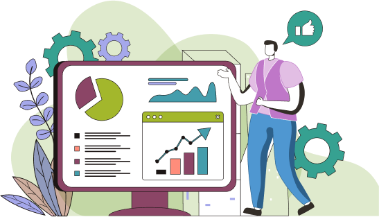 Imagem celular com icone de megafone