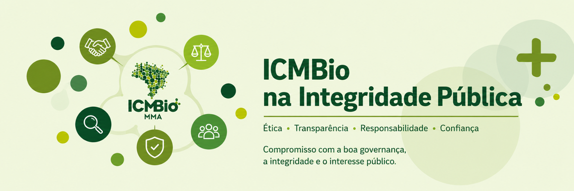 Banner ICMBio na Integridade