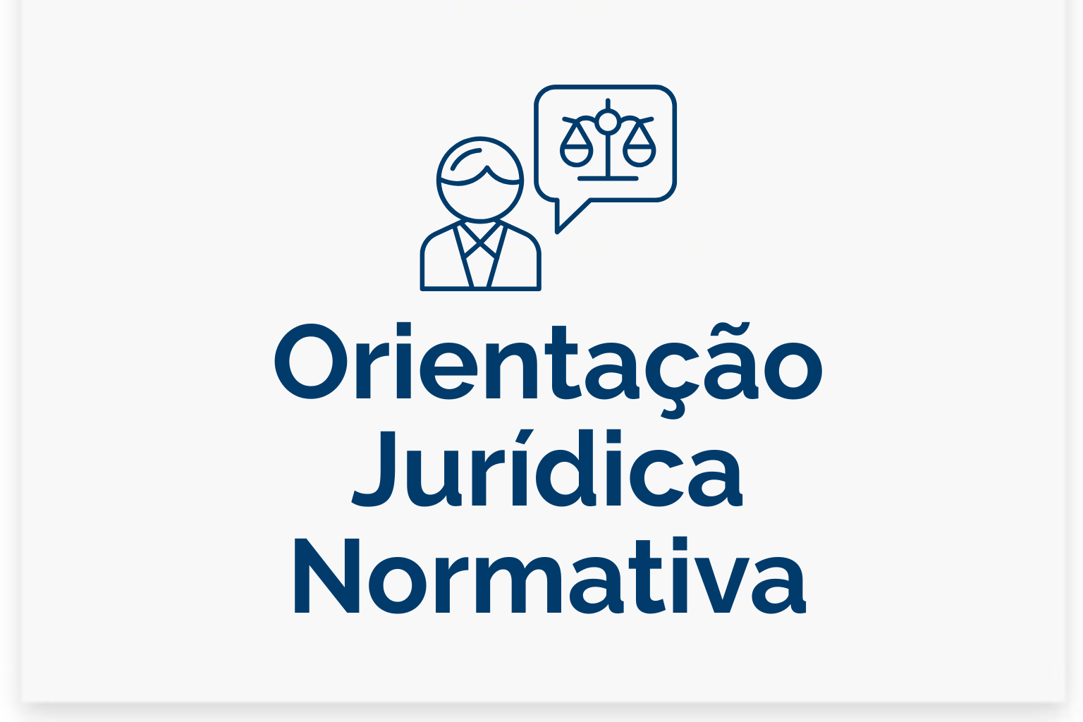 Orientação Jurídica Normativa