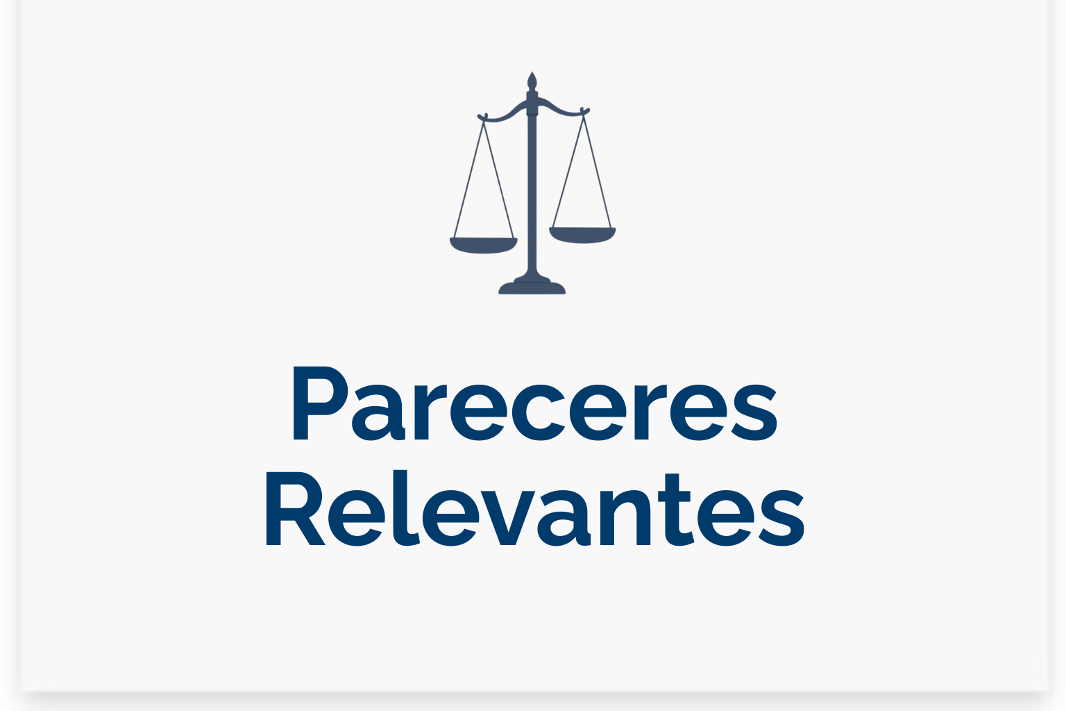 Pareceres Relevantes