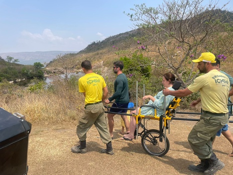 Acessibilidade para PC deficiência/limitação de mobilidade no Parque Nacional Serra da Canastra