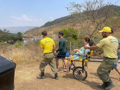 Acessibilidade para PC deficiência/limitação de mobilidade no Parque Nacional Serra da Canastra