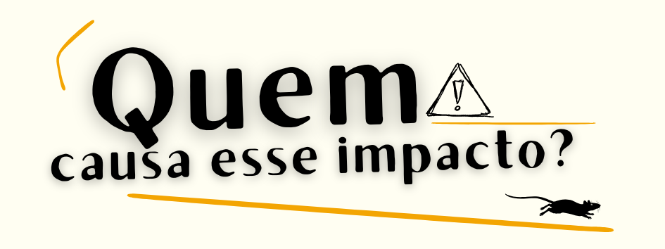 Quem causa esse impacto?