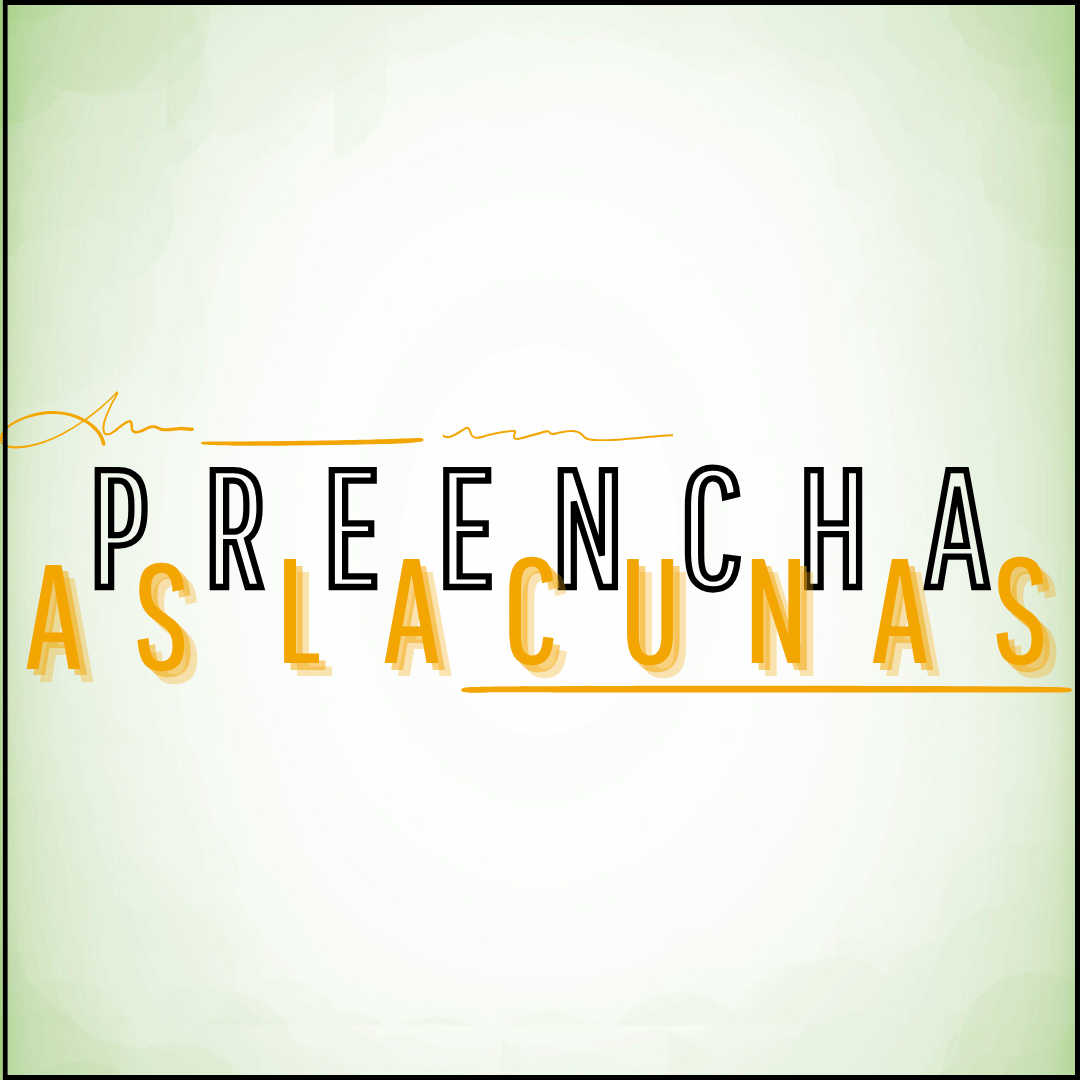 Card indicando jogo "Preencha as Lacunas"