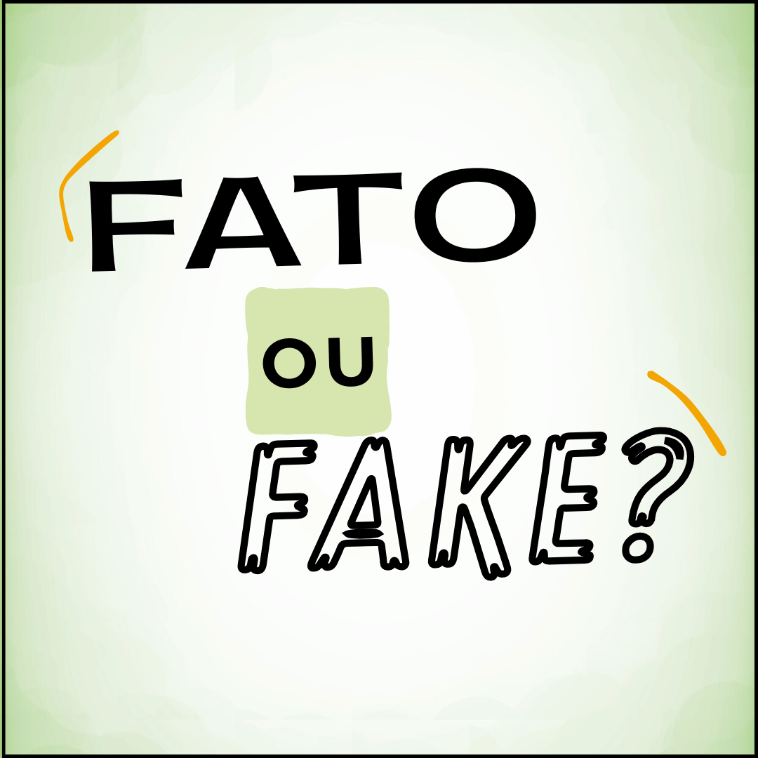 Card indicando jogo "Fato ou Fake?"