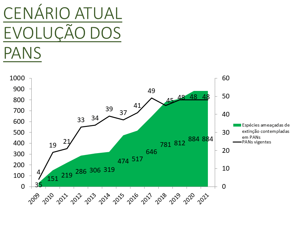 CENÁRIO ATUAL  EVOLUÇÃO DOS PANS