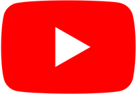 Logo da plataforma do YouTube