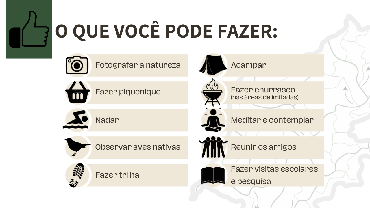 O que é permitido dentro da Unidade