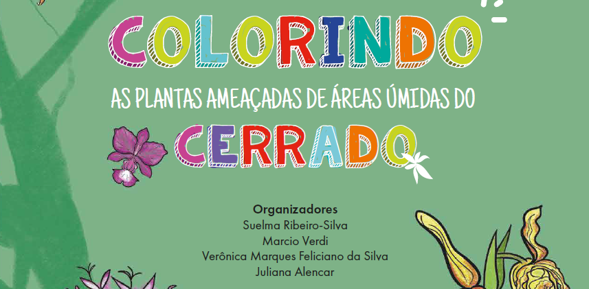 Colorindo as plantas ameaçadas de áreas úmidas do Cerrado