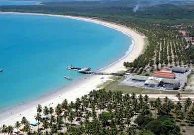 Vista aérea do CEPENE/ICMBio.