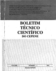 Capa Boletim Ténico-científico do Cepene/ICMBio.