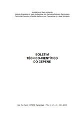 Boletim Técnico-científico do CEPENE/ICMBio No 18.