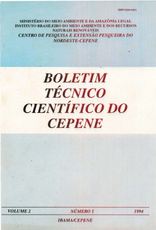 Capa Boletim Ténico-científico do Cepene/ICMBio.