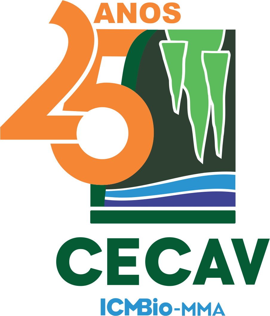 Logo Cecav 25 Anos Vertical