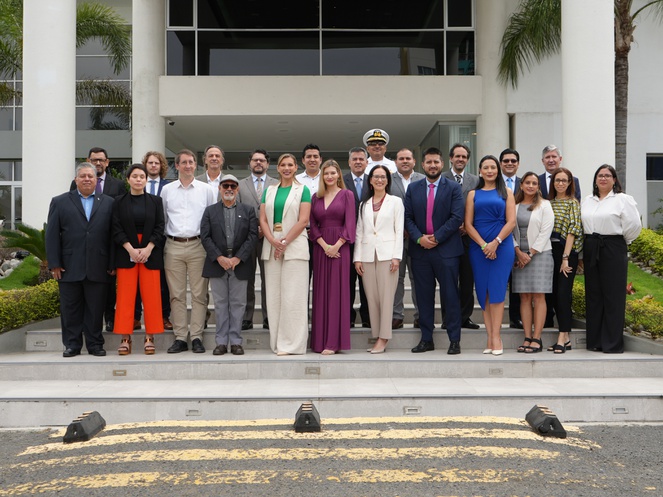 Joca thomé em reunião da CIT em Manta, Equador (2024). Arquivo Centro TAMAR/ICMBio