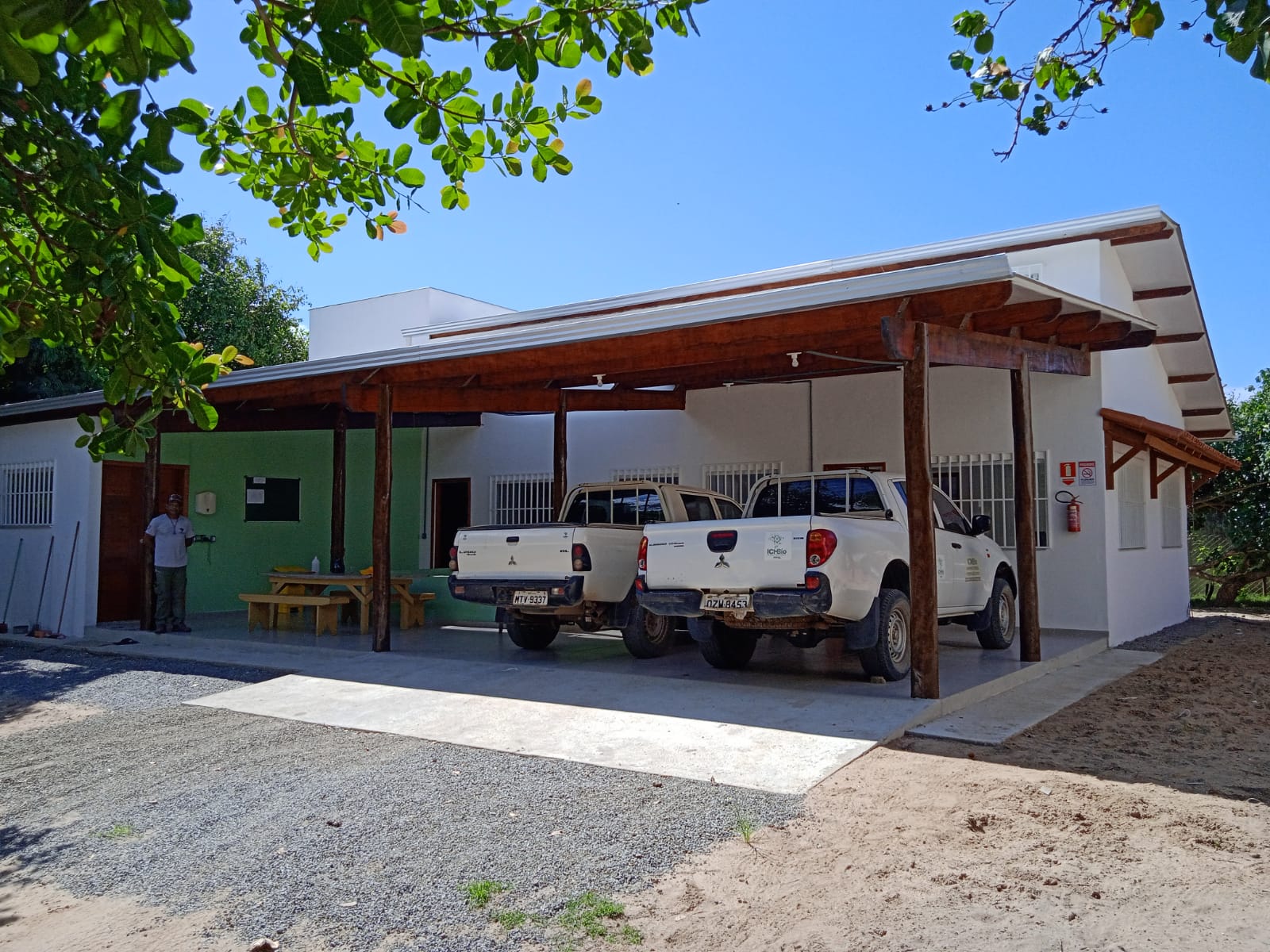 Base do TAMAR/ICMBio em Guriri, São Mateus-ES