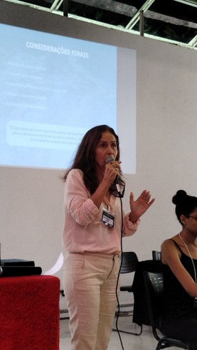 Professora da UNEB, Lirandina Gomes.