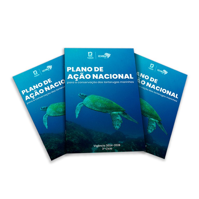 Capa do PAN Tartarugas Marinhas 3o Ciclo (2024-2028)