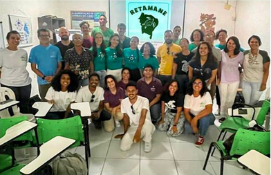 Reunião anual da RETAMANE, promovida em João Pessoa-PB,  em 2023.