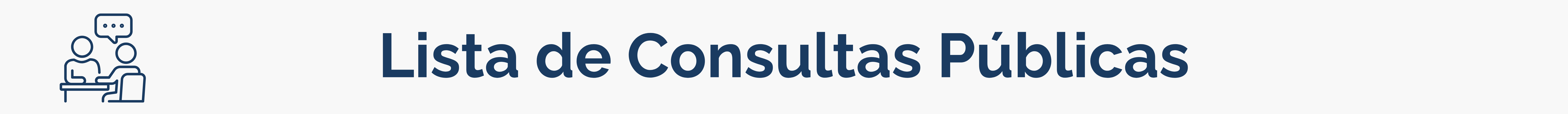 Lista de Consulta Pública
