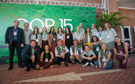 ICMBio na COP15, Campo Grande (MS), em março de 2026 - Foto: João Stangherlin/ICMBio 