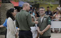 No Rio de Janeiro, Príncipe William visita Unidades de Conservação geridas pelo ICMBio