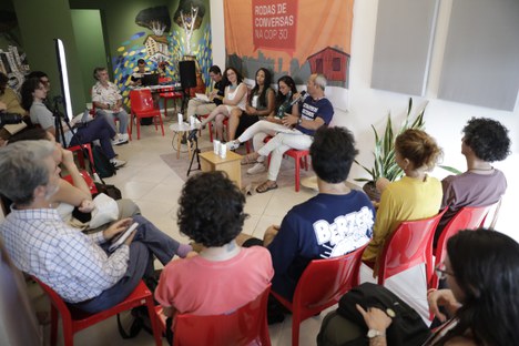 Os manguezais estiveram em diversos debates da COP30 e são ecossistemas cruciais para o sequestro de carbono e a proteção costeira – Foto: Geylson Paiva/ICMBio