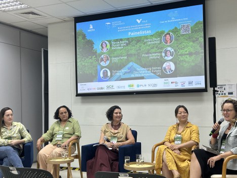 Evento sobre bioeconomia ocorreu na Casa da Biodiversidade e Clima - Foto: Geylson Paiva/ICMBio