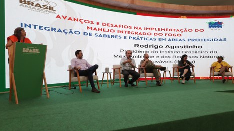 Manejo Integrado do Fogo foi o tema central de diversos debates - Foto: Geylson Paiva/ICMBio 