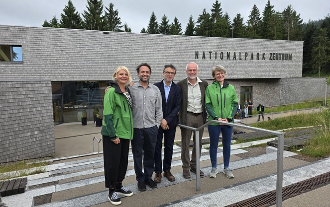 Em julho, o acordo com foi construído em agenda na Alemanha, junto a ministra Thekla Walker - Foto: Divulgação/ICMBio