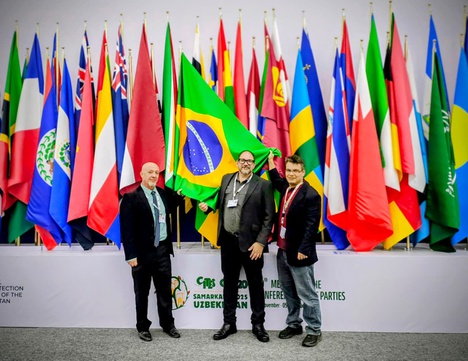 A delegação do ICMBio compôs a delegação brasileira na COP. Foto: Isaac Simão